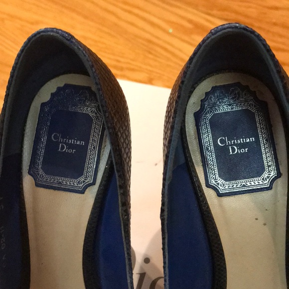 Christian Dior open toe shoes Sz 37 - Picture 8 of 8